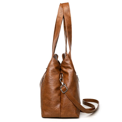 Women's Crossbody Bag PU Leather Shoulder Purse Fashion Handbags Tote Bags for Ladies with Long Adjustable Strap, Gift Idea 2025