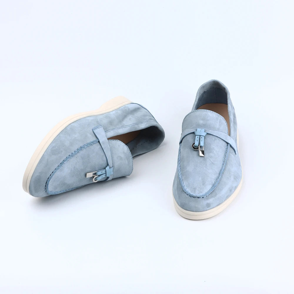Not Logo Women's Adult Summer Rubber Casual Stitching Flats Sandals - Low Price