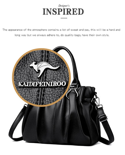 Genuine Casual Tote Bag Luxury Handbags For Women Designer Purses and Handbag High Quality Soft Leather Commuting Hand Bags