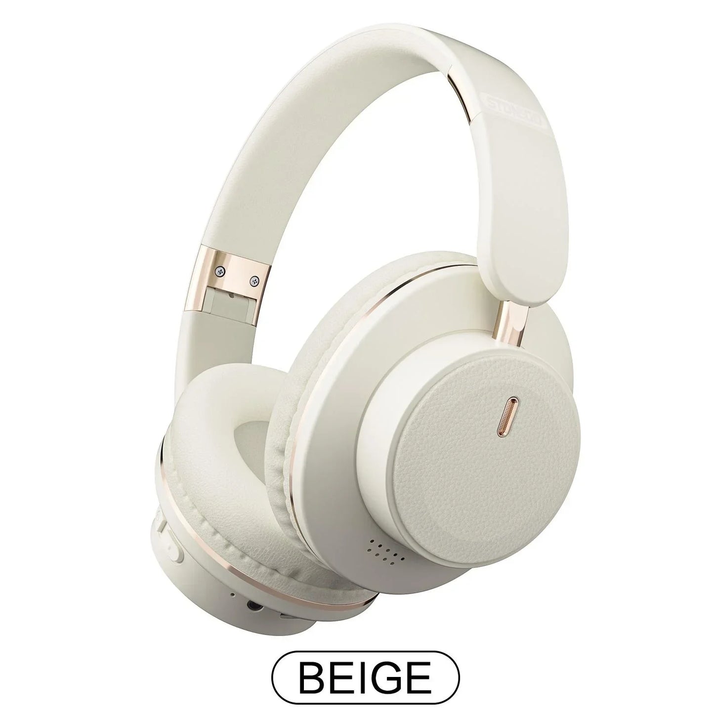 Wireless Headphones Bluetooth 5.3 Headset Foldable Portable Earphones Fashion Photography Props Aesthetic Outfit Accessories Long Battery Life Comfortable Lightweight Over Ear Bass Stereo Sound Adjustable Headband For Travel