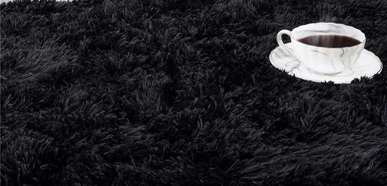 White Fluffy Hall Carpet Modern Living Room Bedroom Home Decor Large Mats Thickened Non-Slip Girl Children's Room Pink Furry Rug