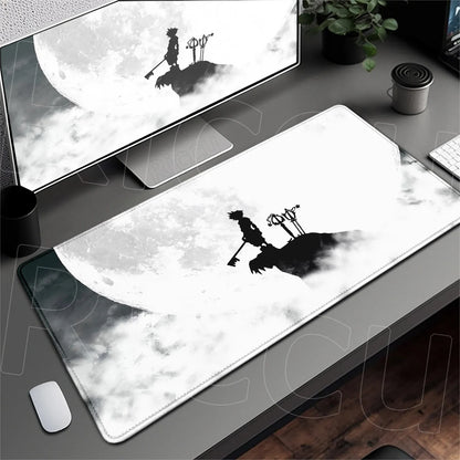 Anime Mousepad Hot Gaming K-kingdom H-hearts Non-Slip Laptop Long Deskmat Xxl Office Extended Mouse Mat Gamer Speed Keyboard Pad