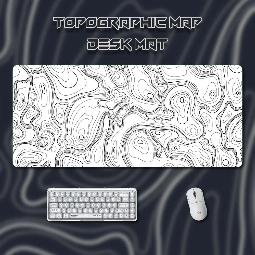 Mouse PadAutodesk Fus Table Desk Mat Large Mousepad with Stitched Edges Computer Rubber Base keyboard Extended Carpet gaming mat