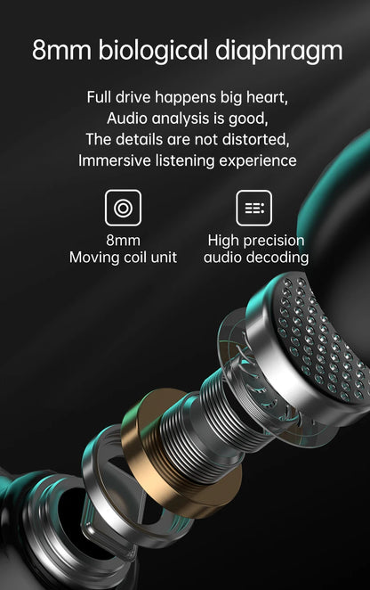 M25 TWS Wireless Headphones Bluetooth 5.3 Earbuds with LED Display Stereo, Touch Control & Noise Reduction Stereo Sound Headset