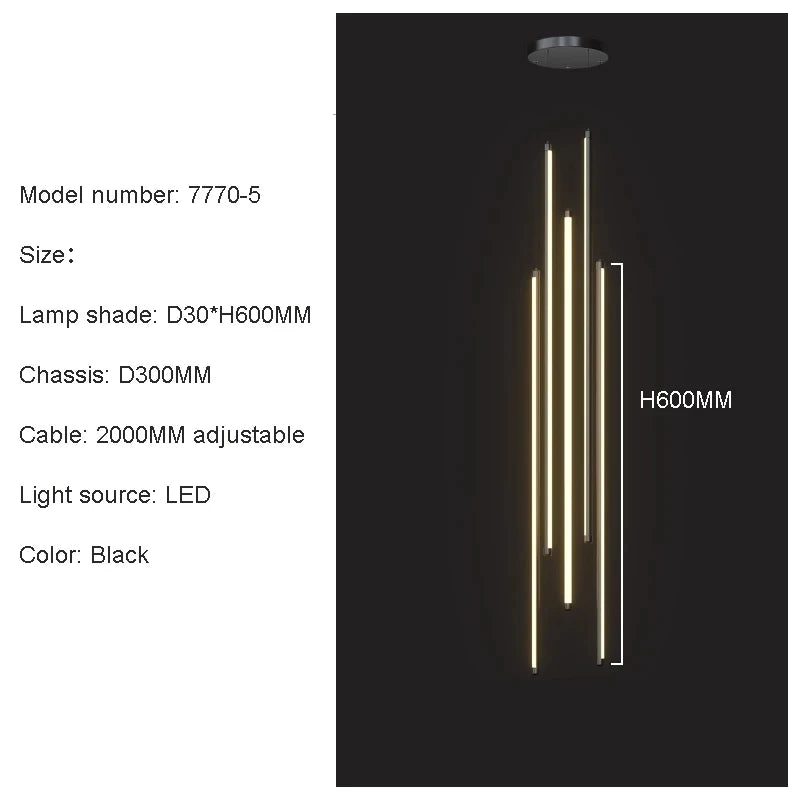 New Room Decoration Interior Chandelier Modern LED Living Room Hanging Lights Ceiling Home Decor Ceiling Pendant Lamp Lustre