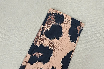FAGADOER 2026 Sexy Leopard Print Bodycon Jumpsuits Women Fashion Spaghetti Strap Backless Rompers Streetwear Club Playsuits New
