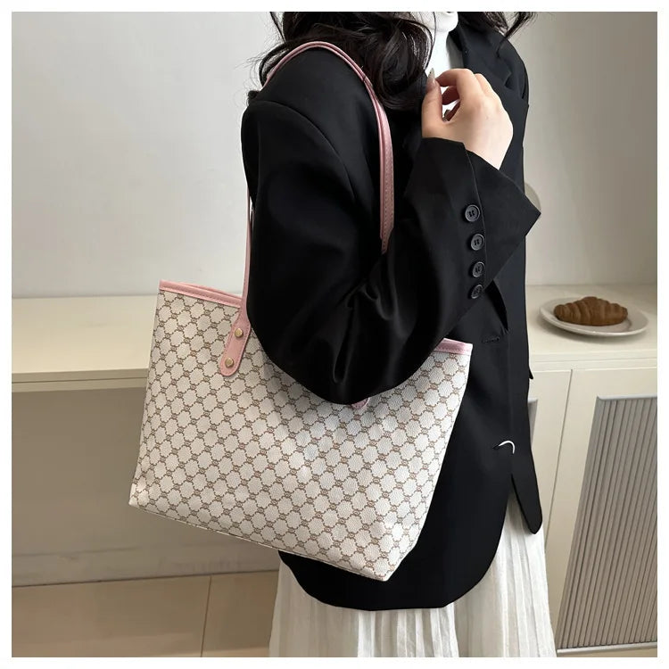 Fashionable Retro Versatile Tote Bag for Women Luxury Designer Bags Purse and Handbags Women Shoulder Bag Shopping Bags Сумка