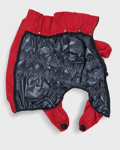 Waterproof Pet Dog Outdoor Jacket Clothes Winter Warm Coat  Big Jumpsuit Reflective Raincoat For Small Medium Large Dogs
