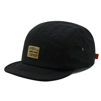 Japanese-style short-brim baseball cap for spring and summer, quick-dry, sun-protective, unisex street soft-brim sun hat