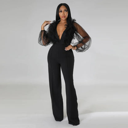 jumpsuits women pants summer jumpsuit women one pieces 2025 clothes for woman jumpsuits woman elegant outfits full pants