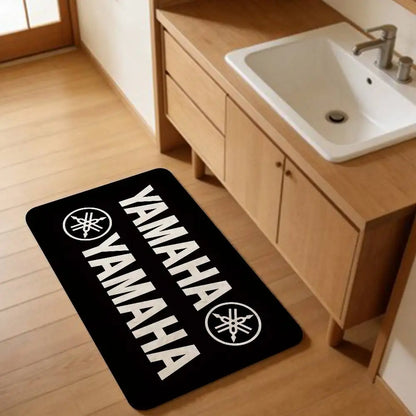 Motorcycle Classic Logo Y-YamahaS Door Mat Nordic Style Bedroom Living Room Doormat Home Balcony Anti-Slip Alfombra