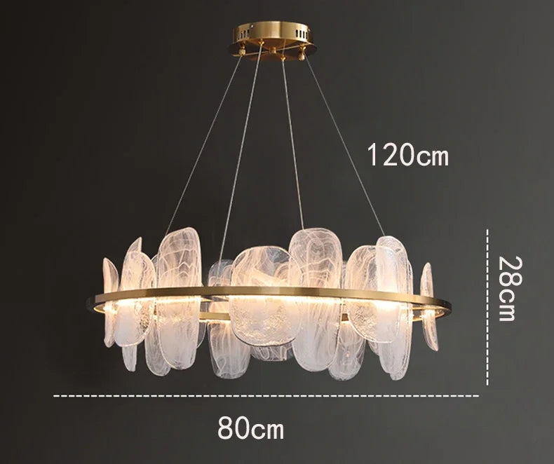 Nordic Style Simple LED Pendant Lights for Living Dining Room Kitchen Food Tables Chandelier Home Decor Hanging Light Fixture