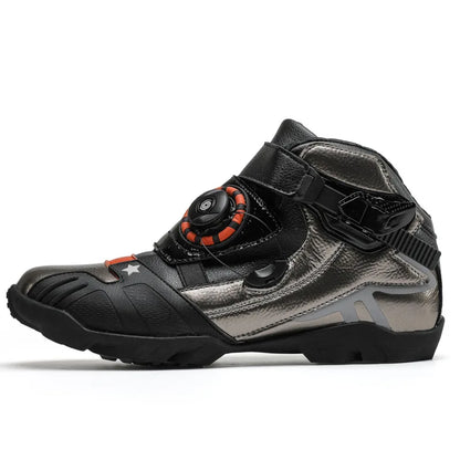 Motorcycle New Knob Adjustment Design Anti-fall Protective Boots Wear Protection Windproof Waterproof Anti-slip New Model