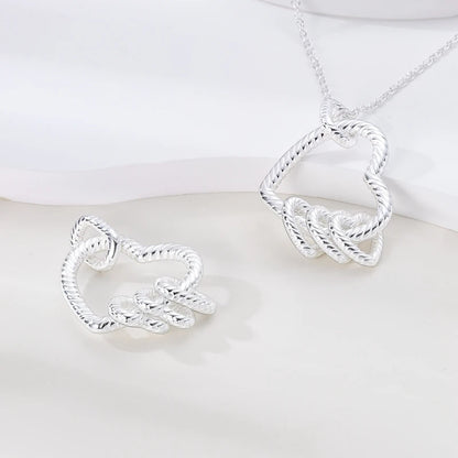 Luxury Necklace 925 Silver Original Sterling Zircon Dragonfly Butterfly Firefly Star Moon Chain Link For Women Wedding Jewelry