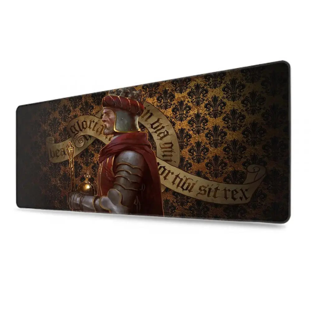 Kingdom Come Deliverances Games Mouse Pad Game eSports CSGO mouse pad extra large thickened table mat boys and girls anti-slip m