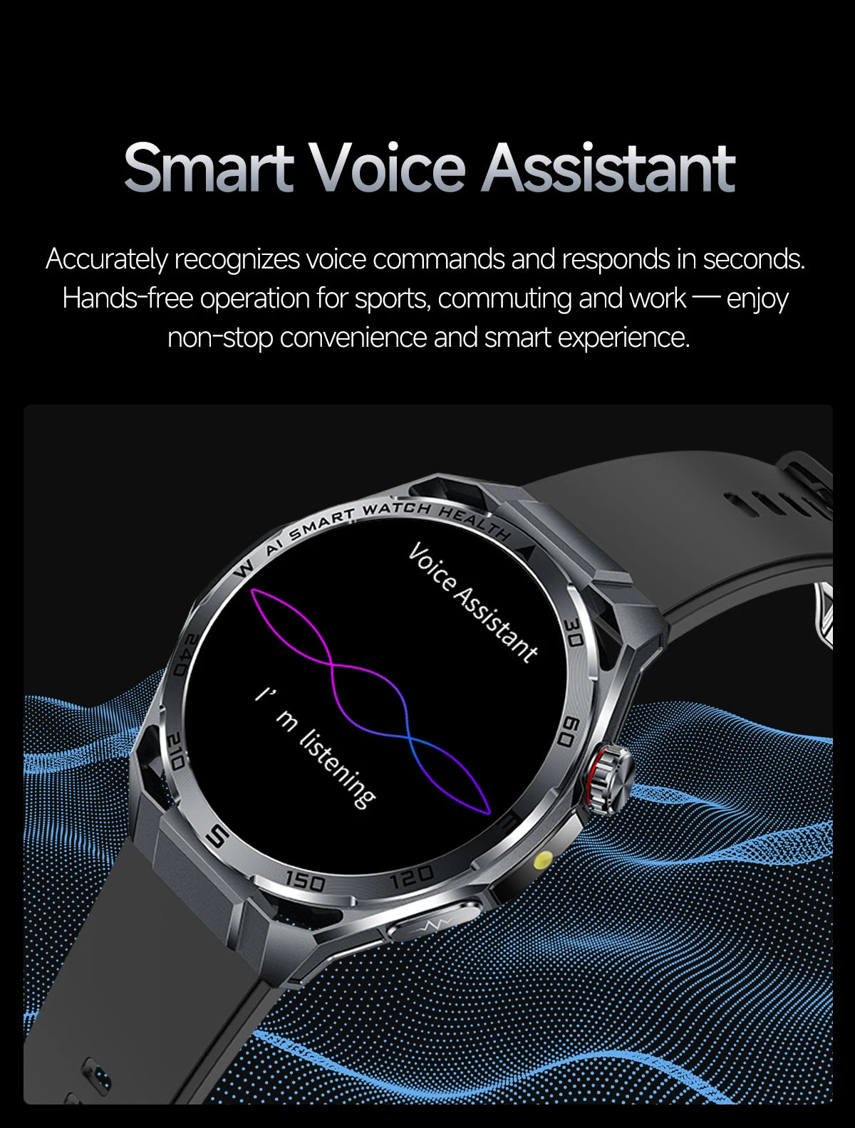 2026 New ECG+PPG Body Fat Analysis Health Smart Watch Uric Acid BP Blood Oxygen Bluetooth call Sports Smart Watch For Men Women