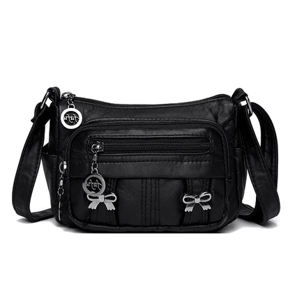 Women Bag High Quality Woman's Soft PU Leather Shoulder Bags Multi-Layer Classic Crossbody Bag Luxury Designer Handbag and Purse
