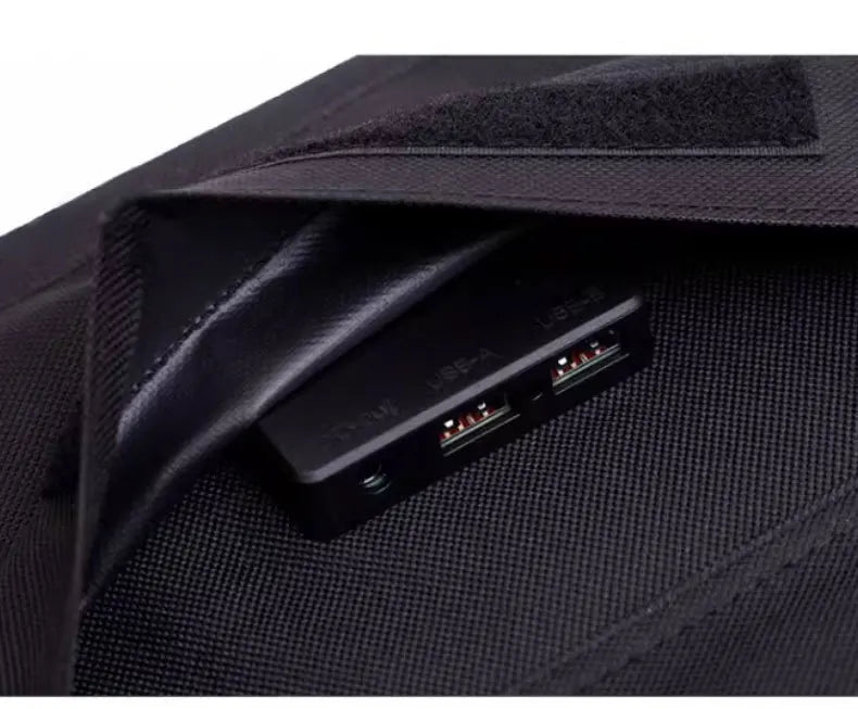 Ultra Monocrystalline Silicon Solar Panel Portable Foldable Photovoltaic Panel for Outdoor USB Charger 5V/9V for Smartphones QC