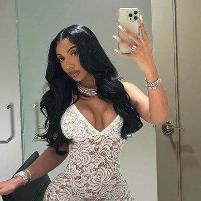 Women Sexy Cross Backless Jumpsuit  See Thorough v-Neck Sleeveless Summer Coquette Stretch Activity Workout Overalls