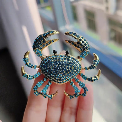 Exquisite Shiny Rhinestone Hummingbird Brooches For Women Clothing Coat Jewelry Accessries Gift