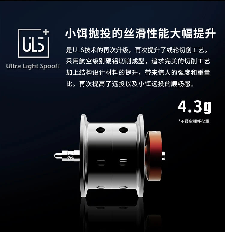 HAIBO 2026 ARISE ELITE Casting Reel 153g 7.2:1/8.3:1 STS AMC+ 2.0 Gear System LFC 4.3g Ultralight Spool Fishing Reel
