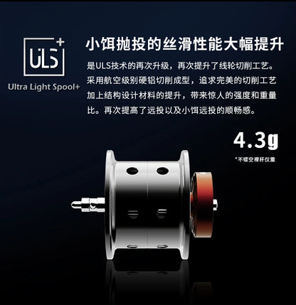 HAIBO 2026 ARISE ELITE Casting Reel 153g 7.2:1/8.3:1 STS AMC+ 2.0 Gear System LFC 4.3g Ultralight Spool Fishing Reel