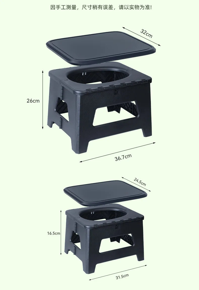Outdoor Adult Portable Camping Gadgets Camp Supplies Mobile Toilet Equipment Novelty Accessories Hiking Sports Entertainment