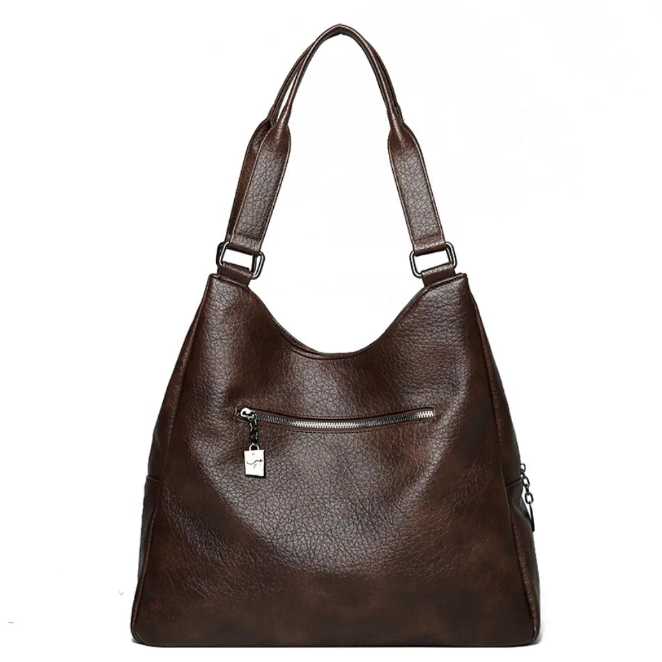 Three Layers Genuine Brand Tote Bag Luxury Handbags for Women Mom Shoulder Hand Bag Designer Top Quality Soft Leather Sac New