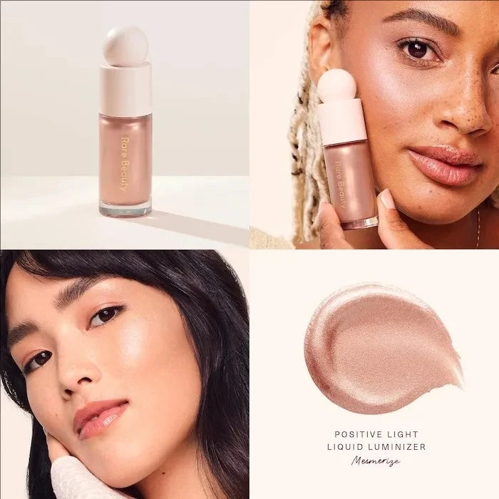 RARE Beauty High Copper Liquid Waterproof Lipstick Moisturizing High Gloss Liquid Natural Brightening Powder Blusher Cream
