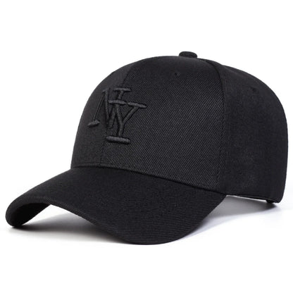 Unisex NY Letter Embroidery Baseball Caps Spring and Autumn Outdoor Adjustable Casual Hats Sunscreen Hat Sports Cap