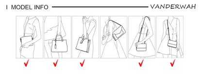 3 Sets Or 1 Big Bag Women's Handbag Large Capacity Bags Luxury Shoulder Crossbody Bags Small Coin Purse Quality Leather Sac Hot