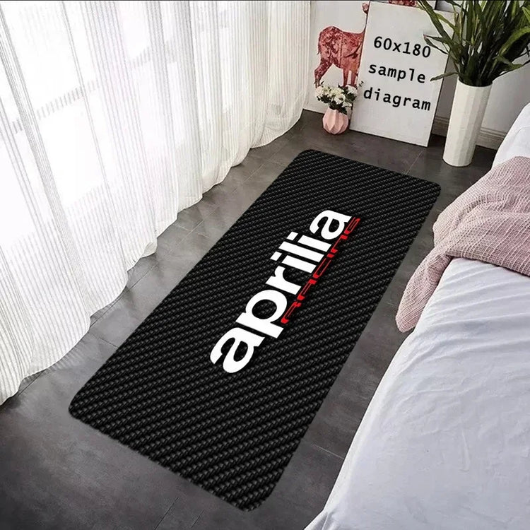 Living Room Rugs A-Aprilia Motorcycle Carpets Entrance Doormat Floor Mats Carpet Anti Slip Mat Home Rugs Kitchen Hallway Decor