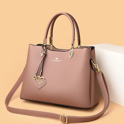 2023 Luxury Women Designer  Shoulder Crossbody  Fashion Ladies Large Capacity Leather Handbag Shopper Brand Messenger Totes