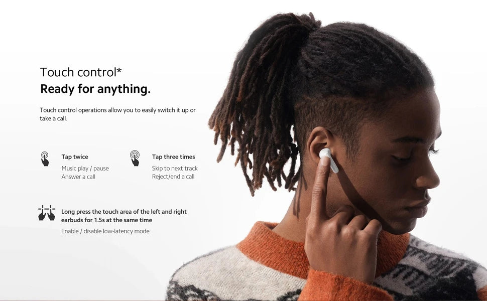 Xiaomi RedmiBuds 4 Lite  Earphone TWS Bluetooth 5.3 Headphones  Earphones ip54 buds 20H play time wireless Earphone