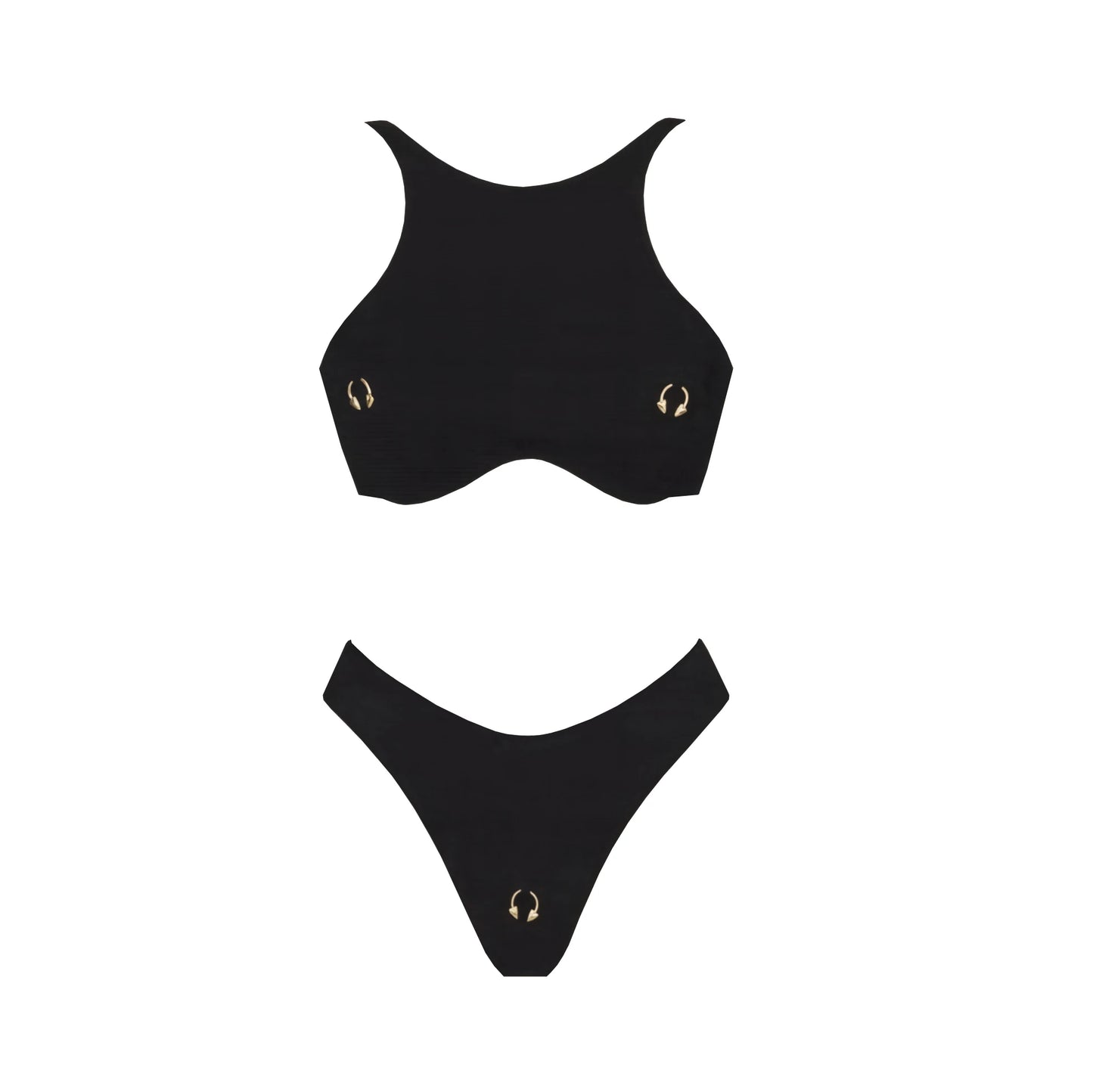 2026 2Pcs Sexy Women One Piece Swimsuit Female Swimwear Solid Biquini High Cut Monokini Push Up Swim Suits Bathingsuit Beachwear