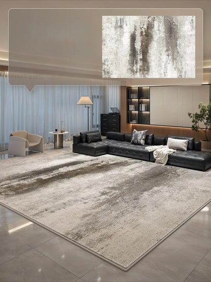 Large Area Living Room Decoration Washable Carpet Light Luxury Rugs for Bedroom Thick Plush Study Floor Mat Home Fluffy Soft Rug
