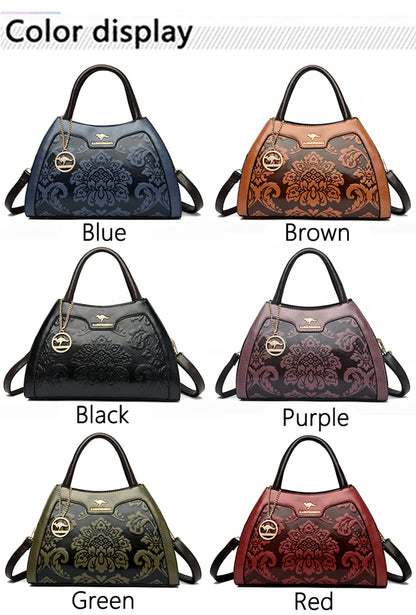 New Women Bag Luxury Designer Cowhide Handbags for Women Famous Brands Crossbody bag for Women Leather Shoulder Bags Sac a main