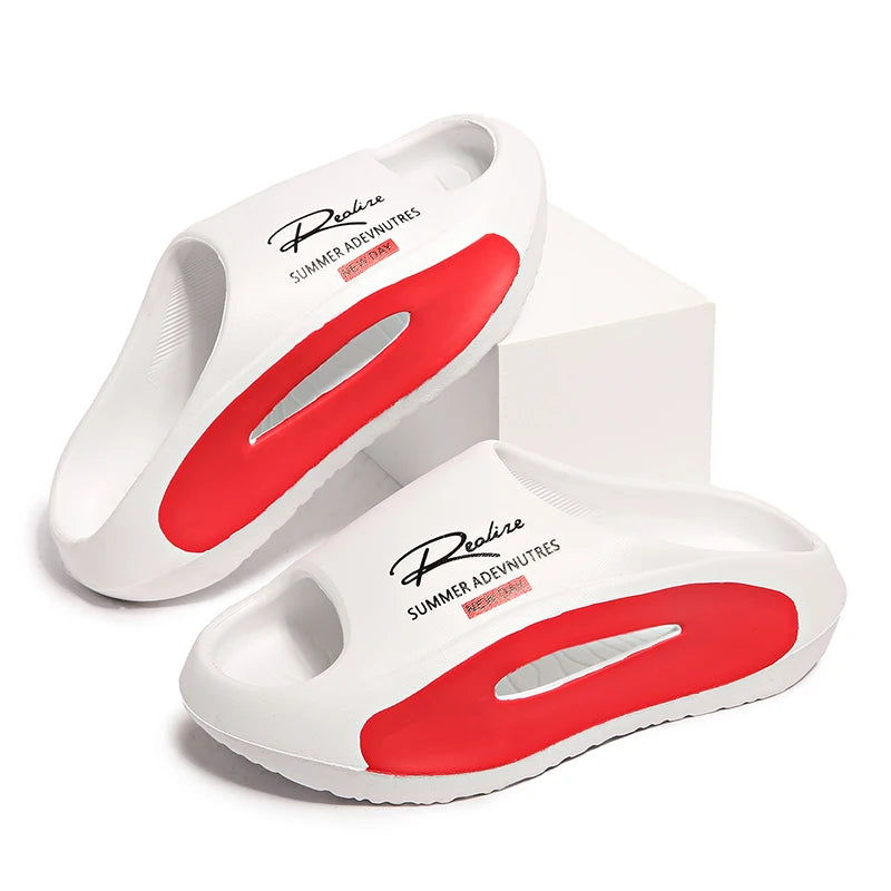 Men's Slippers EVA Non-slip Slides Fashion Slippers Comfortable Men's Slides Summer Casual Sandals Outdoor Indoor Shoes Big Size