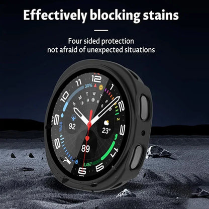 Tempered Glass+Case for Samsung Galaxy Watch 8 44mm 40mm Full PC bumper Cover Screen Protector Galaxy Watch 8Classic Accessories
