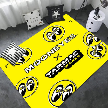 Mooneyes Door Mat Washable Non-Slip Living Room Sofa Chairs Area Mat Kitchen Welcome Doormat