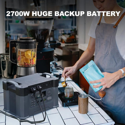 ALLPOWERS S2000 PRO Power station 2400W（Peak 4000W）Solar Generator 1451WH Power Supply with UPS for Camping Home Use Emergency