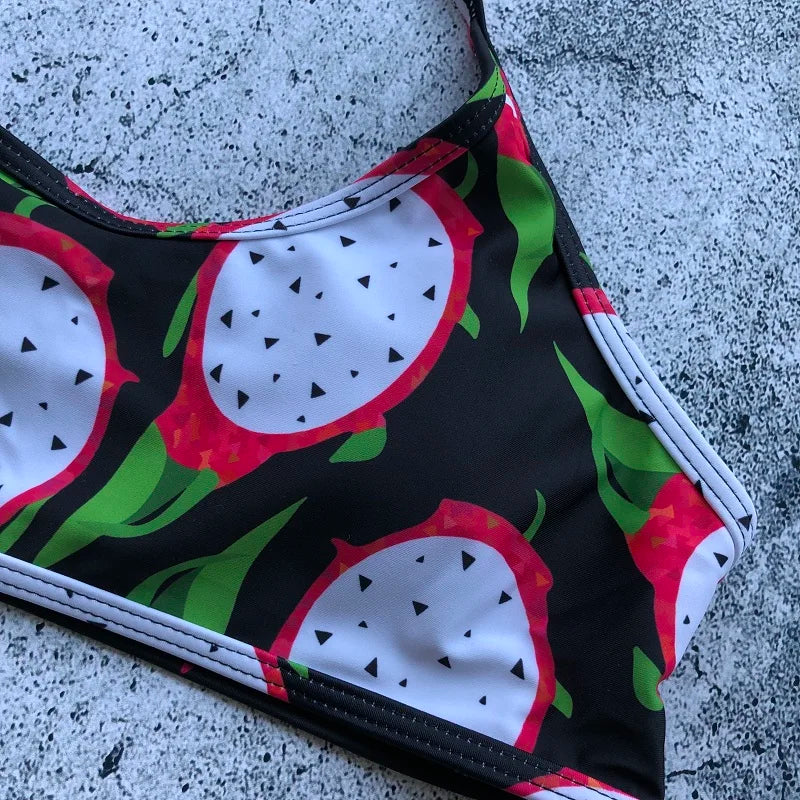 Bandage Bikini Sport Swimwear Women Swimsuit High Waist Bikini Set Push Up Maillot De Bain Femme Beachwear 2026 Bathing Suit