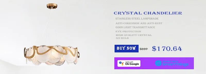 Modern Luxury Lustre Crystal Chandelier Living Room Ceiling Lights Dining Room LED Chandeliers Villa Gold Crystal Pendant Lamp