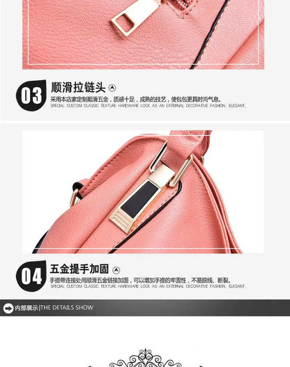 2026 Fashion Soft Leather Luxury Designer Handbag Large Capacity Women's Bag Women's One Shoulder Crossbody Bag Bolsas De Mujer