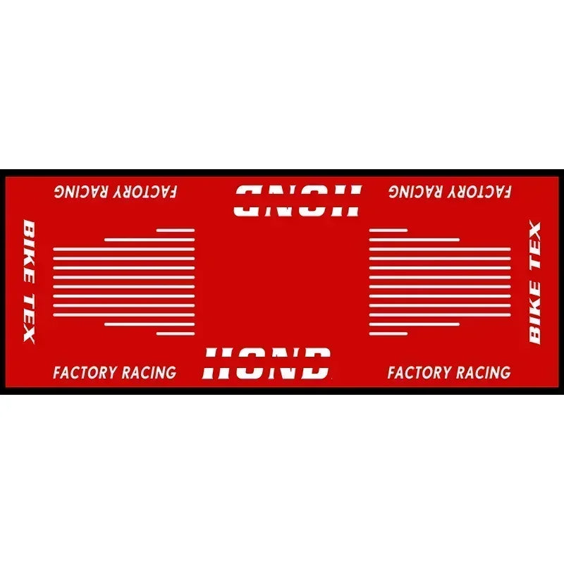 Motorcycle Carpet Polyester Parking Mat Display Carpet Racing Bicycle Carpets Mat Anti-slip Bedside Rugs Customized Display Rug