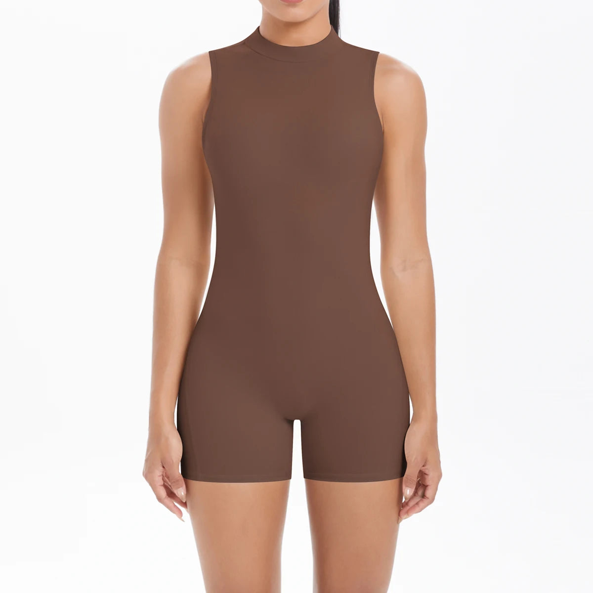 Women Gym Suits Women Scrunch Whole Suit Push Up Sports Suit Women Fitness Suit with Zipper Training Clothes One Piece