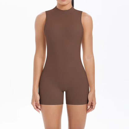 Women Gym Suits Women Scrunch Whole Suit Push Up Sports Suit Women Fitness Suit with Zipper Training Clothes One Piece