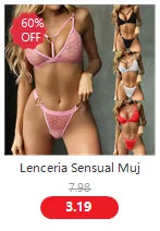 Sexy Lingerie Pornos Suit Corset Bandage Push Up Lace Bra Tops Panties Underwear Set Sleepwear Pajamas Erotic Costume Intimates