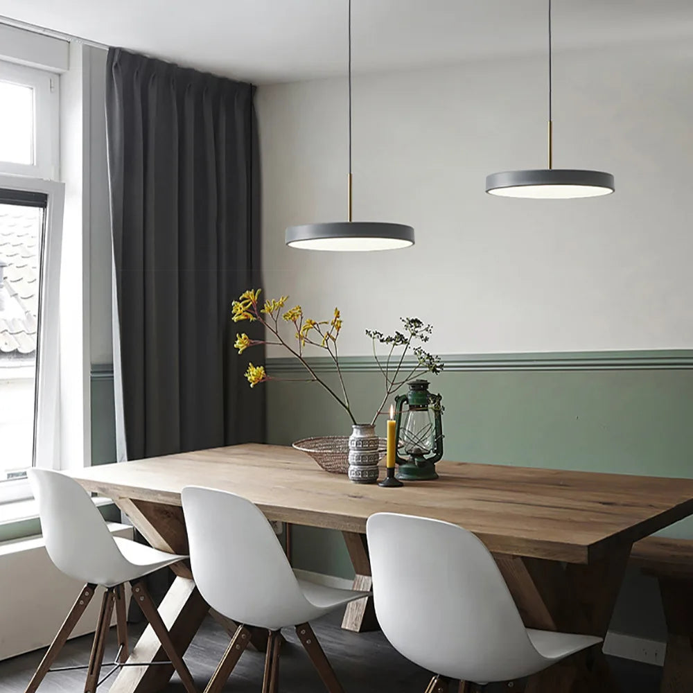 Nordic Modern Led Pendant Chandelier Adjustable Modern Led Chandeliers and Pendant Lights Office Cafe Canteen Restaurant