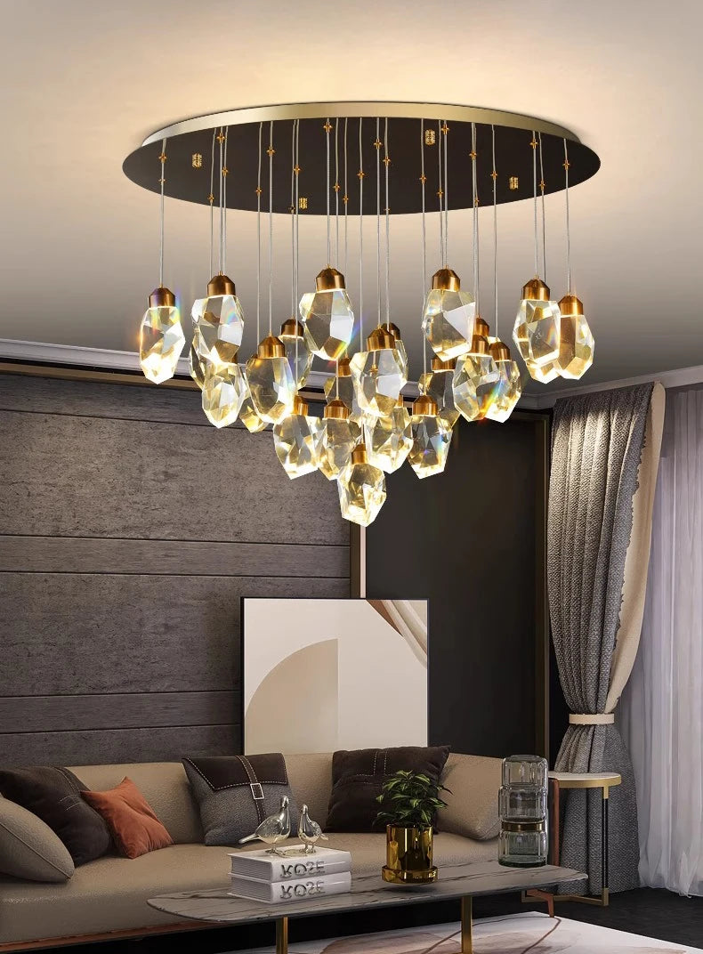 Living room decoration salon bedroom decor dining room Pendant lamp led lights for room indoor Chandelier lighting Chandeliers